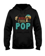 Retro Fishing Reel Cool Pop Hooded Sweatshirt tile