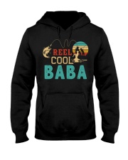 Retro Fishing Reel Cool Baba Hooded Sweatshirt tile