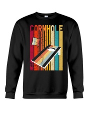 Retro style Cornhole board Outdoor game Crewneck Sweatshirt tile