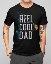 Fishing Reel Cool Dad Fisherman Classic T-Shirt apparel-classic-tshirt-lifestyle-front-164