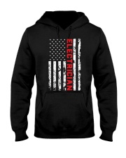 Electrician Patriotic American USA Flag Lineman Hooded Sweatshirt tile