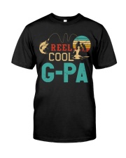 Retro Fishing Reel Cool G-pa Premium Fit Mens Tee tile
