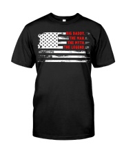 Big Daddy The Man Myth Legend American Flag Premium Fit Mens Tee tile