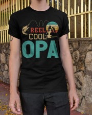 Retro Fishing Reel Cool Opa Classic T-Shirt apparel-classic-tshirt-lifestyle-21
