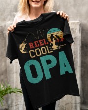 Retro Fishing Reel Cool Opa Classic T-Shirt apparel-classic-tshirt-lifestyle-front-117