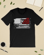 Papi The Man Myth Legend American Flag Classic T-Shirt lifestyle-mens-crewneck-front-19