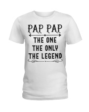 Pap Pap The One The Only The Legend Ladies T-Shirt tile