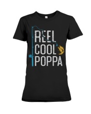 Fishing Reel Cool Poppa Fisherman Premium Fit Ladies Tee tile