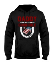 Daddy is my name cornhole is my game Hooded Sweatshirt tile