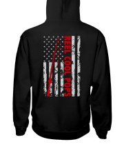 Reel Cool Pops American Flag Fishing Fisherman Hooded Sweatshirt tile