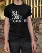 Fishing Reel Cool Bonus Dad Fisherman Classic T-Shirt apparel-classic-tshirt-lifestyle-21