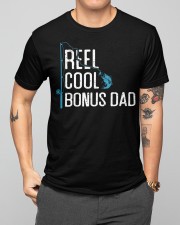 Fishing Reel Cool Bonus Dad Fisherman Classic T-Shirt apparel-classic-tshirt-lifestyle-front-164