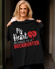 Duck Hunting My Heart belongs to a Duckhunter Classic T-Shirt apparel-classic-tshirt-lifestyle-front-118