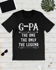 G-pa The One The Only The Legend Classic T-Shirt lifestyle-mens-crewneck-front-17