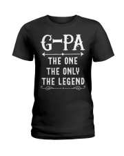 G-pa The One The Only The Legend Ladies T-Shirt tile