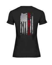 Best Bubba Ever American USA flag Premium Fit Ladies Tee tile