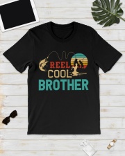 Retro Fishing Reel Cool Brother Classic T-Shirt lifestyle-mens-crewneck-front-17