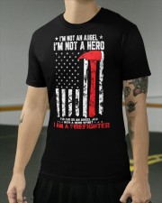Thin Red Line Firefighter Hero Flag Classic T-Shirt apparel-classic-tshirt-lifestyle-front-103