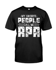 My Favorite People Call Me Apa Premium Fit Mens Tee tile