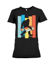 Bigfoot board game cornhole Premium Fit Ladies Tee tile