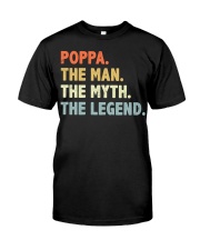 Poppa The Man Myth Legend Premium Fit Mens Tee tile