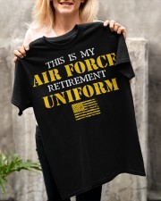 This is My Air Force Retirement Uniform Classic T-Shirt apparel-classic-tshirt-lifestyle-front-117