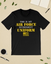 This is My Air Force Retirement Uniform Classic T-Shirt lifestyle-mens-crewneck-front-19