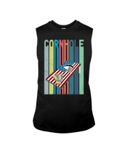 Cornhole Board bags Outdoor Game Funny Cornhole Sleeveless Tee tile