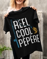 Fishing Reel Cool Pèpére Fisherman Classic T-Shirt apparel-classic-tshirt-lifestyle-front-117