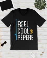 Fishing Reel Cool Pèpére Fisherman Classic T-Shirt lifestyle-mens-crewneck-front-17