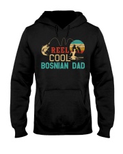 Retro Fishing Reel Cool Bosnian Dad Hooded Sweatshirt tile