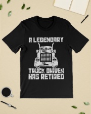 A Legendary Truck Driver Has Retired Classic T-Shirt lifestyle-mens-crewneck-front-19