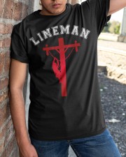 Lineman Classic T-Shirt apparel-classic-tshirt-lifestyle-27