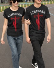 Lineman Classic T-Shirt apparel-classic-tshirt-lifestyle-front-142