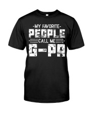 My Favorite People Call Me G-pa Premium Fit Mens Tee tile