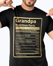 Grandpa Nutrition Facts Classic T-Shirt apparel-classic-tshirt-lifestyle-front-92