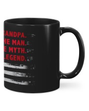 Grandpa The Man Myth Legend American Flag Mugs tile