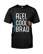 Fishing Reel Cool Brad Fisherman Classic T-Shirt front