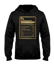 Pa Nutrition Facts Hooded Sweatshirt tile