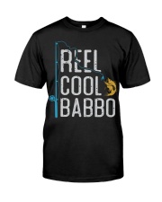 Fishing Reel Cool Babbo Fisherman Classic T-Shirt front