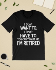 I'm Retired Funny Retirement Classic T-Shirt lifestyle-mens-crewneck-front-19
