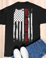 Best pap pap Ever American USA flag Classic T-Shirt apparel-classic-tshirt-lifestyle-back-155