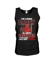 I'M PROUD DADDY OF PRETTY DAUGHTER Unisex Tank thumbnail
