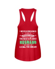 Best Husband Tee Ladies Flowy Tank back
