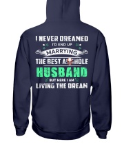 Best Husband Tee Hooded Sweatshirt back