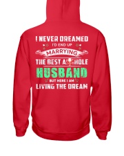 Best Husband Tee Hooded Sweatshirt back
