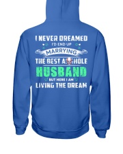 Best Husband Tee Hooded Sweatshirt back