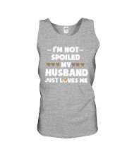 Im Not Spoiled My Husband Just Loves Me Unisex Tank front