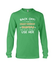 CRAZY REDHEAD GRANDMA T-SHIRT TANK TOP HOODIE HAT Long Sleeve Tee front