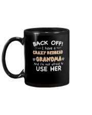 CRAZY REDHEAD GRANDMA T-SHIRT TANK TOP HOODIE HAT Mug back